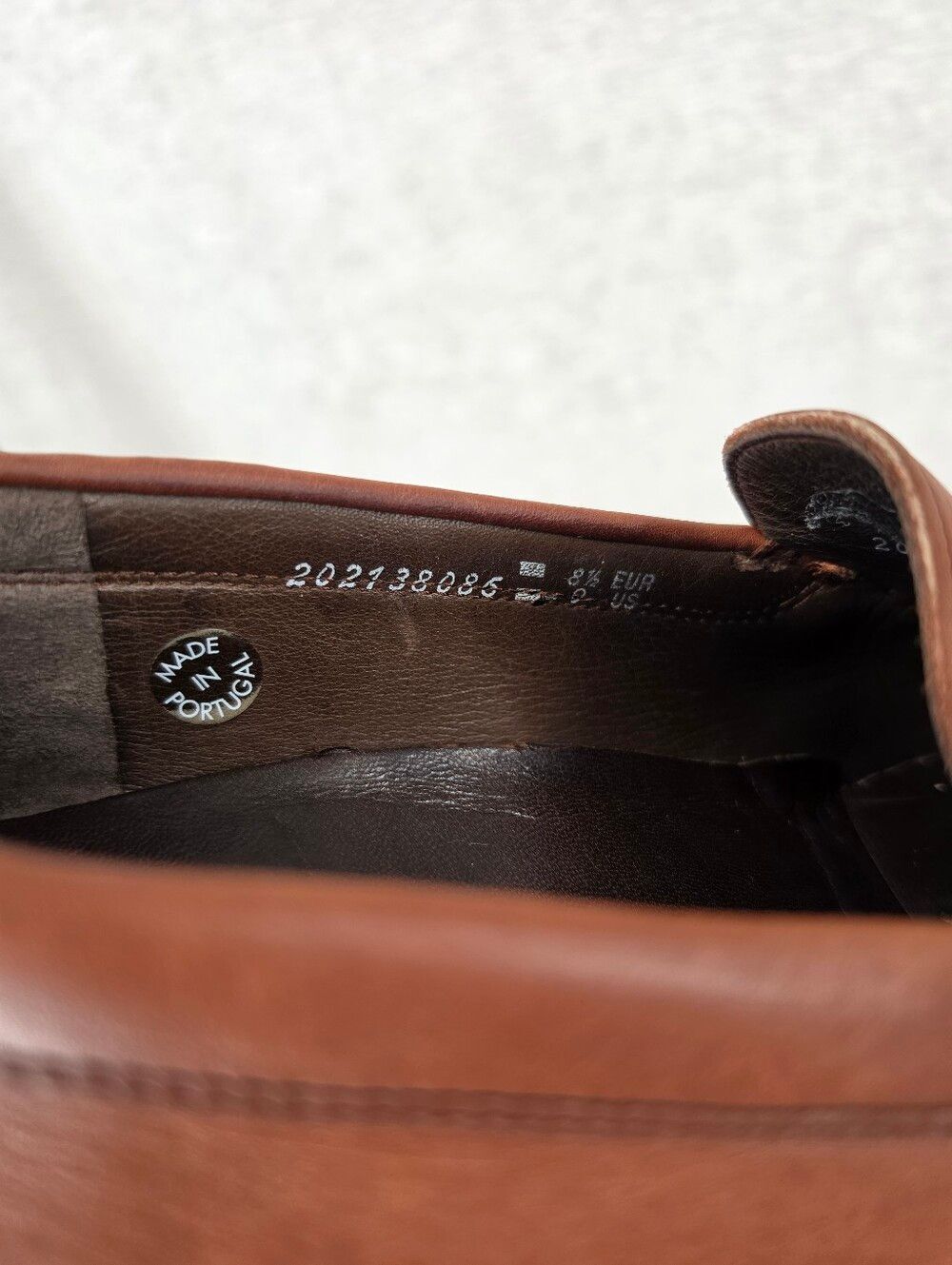 Mephisto Ralyx Air Relax Mens Brown Caoutchouc Leather Penny Loafers - Picture 8 of 14